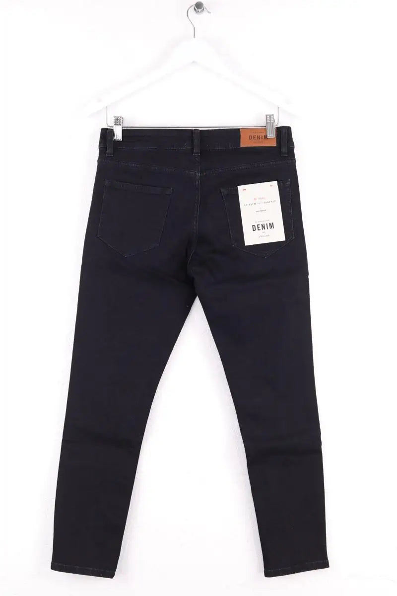Jean slim Sézane Noir en Coton