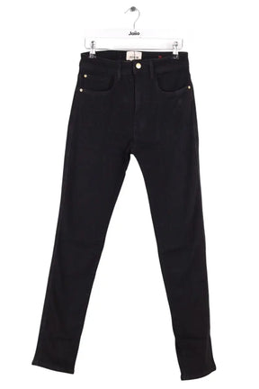 Jean slim Sézane Noir en Coton, taille L - Seconde Main