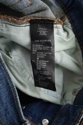 Jean slim The Kooples Bleu en Coton