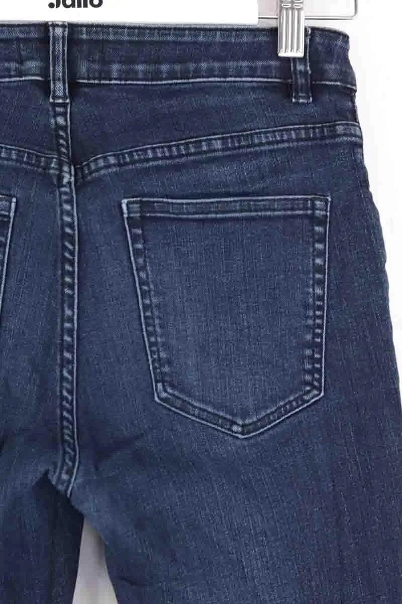 Jean slim The Kooples Marine en Coton