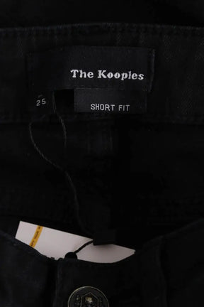 Jean slim The Kooples Noir en Coton
