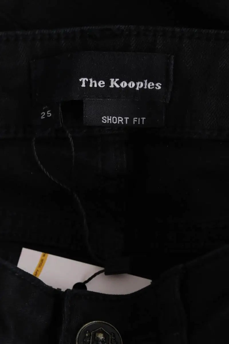 Jean slim The Kooples Noir en Coton