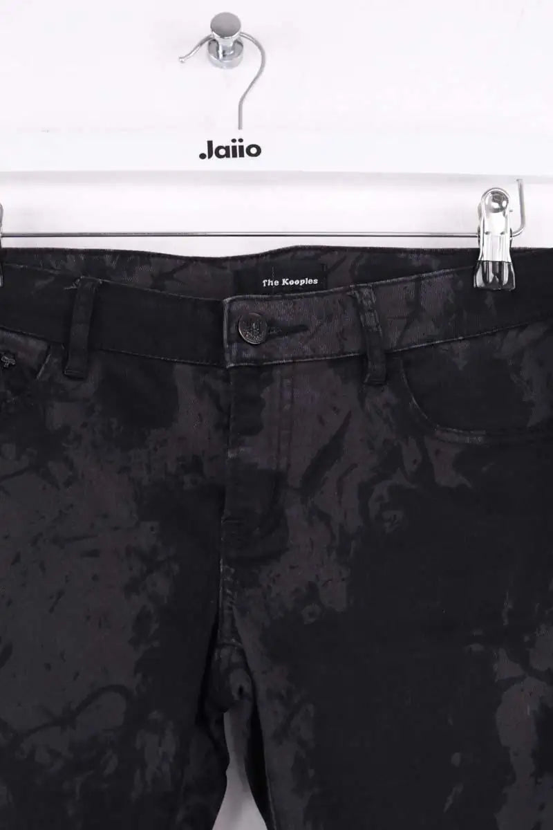 Jean slim The Kooples Noir en Coton