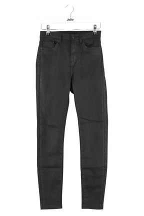 Jean slim The Kooples Noir en Polyester, taille XS - Seconde Main