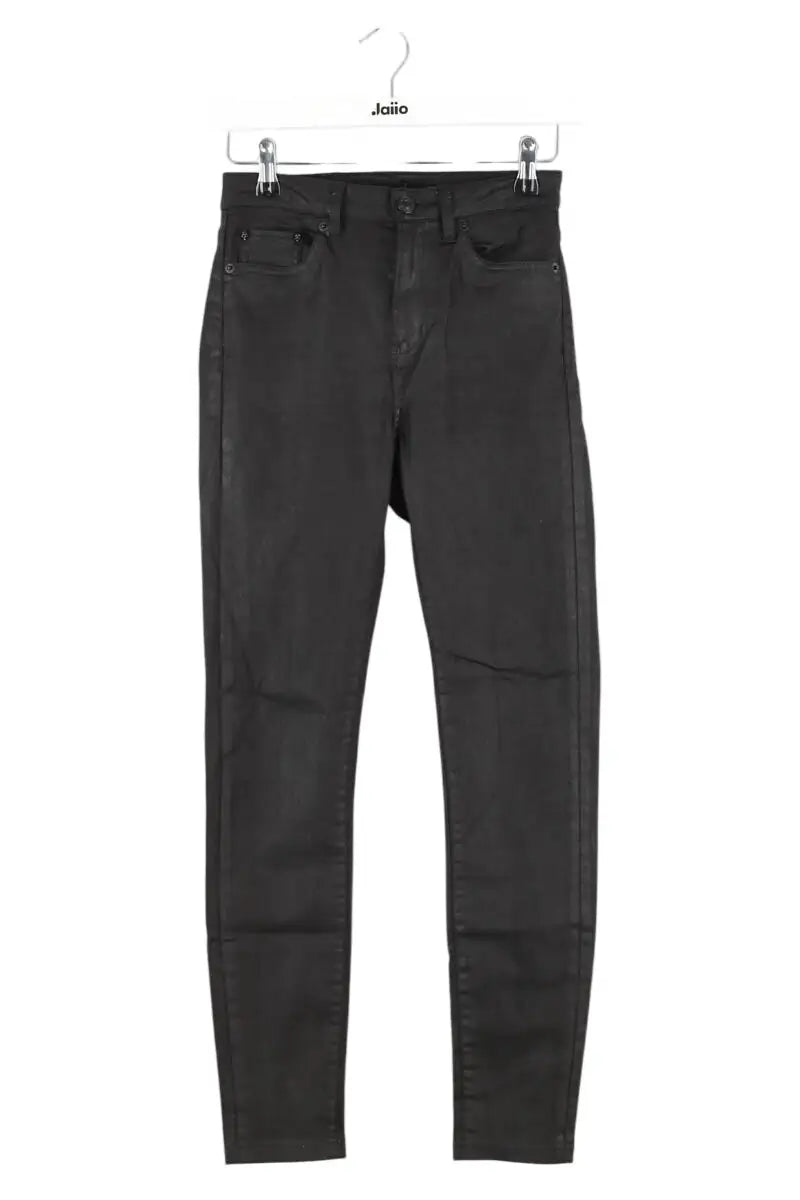 Jean slim The Kooples Noir en Polyester, taille XS - Seconde Main