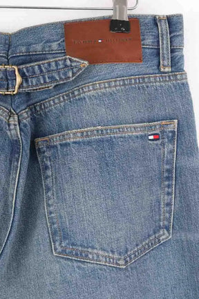 Jean slim Tommy Hilfiger Bleu en Coton