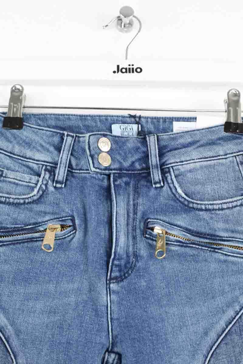 Jean slim Tommy Hilfiger Bleu en Coton
