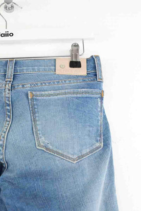 Jean slim Tommy Hilfiger Bleu en Coton