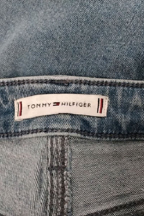 Jean slim Tommy Hilfiger Bleu en Coton