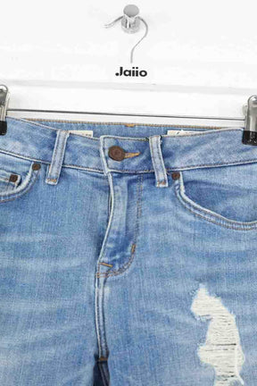 Jean slim Tommy Hilfiger Bleu en Coton