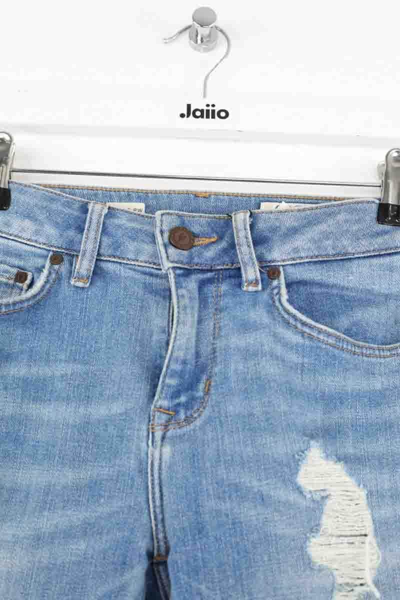 Jean slim Tommy Hilfiger Bleu en Coton
