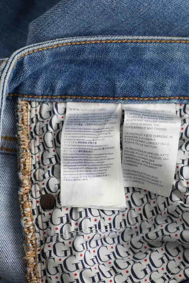 Jean slim Tommy Hilfiger Bleu en Coton