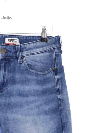 Jean slim Tommy Hilfiger Bleu en Coton