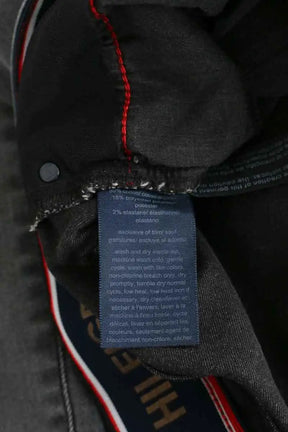 Jean slim Tommy Hilfiger Gris en Coton