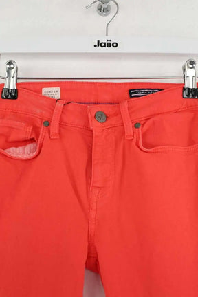 Jean slim Tommy Hilfiger Orange en Coton