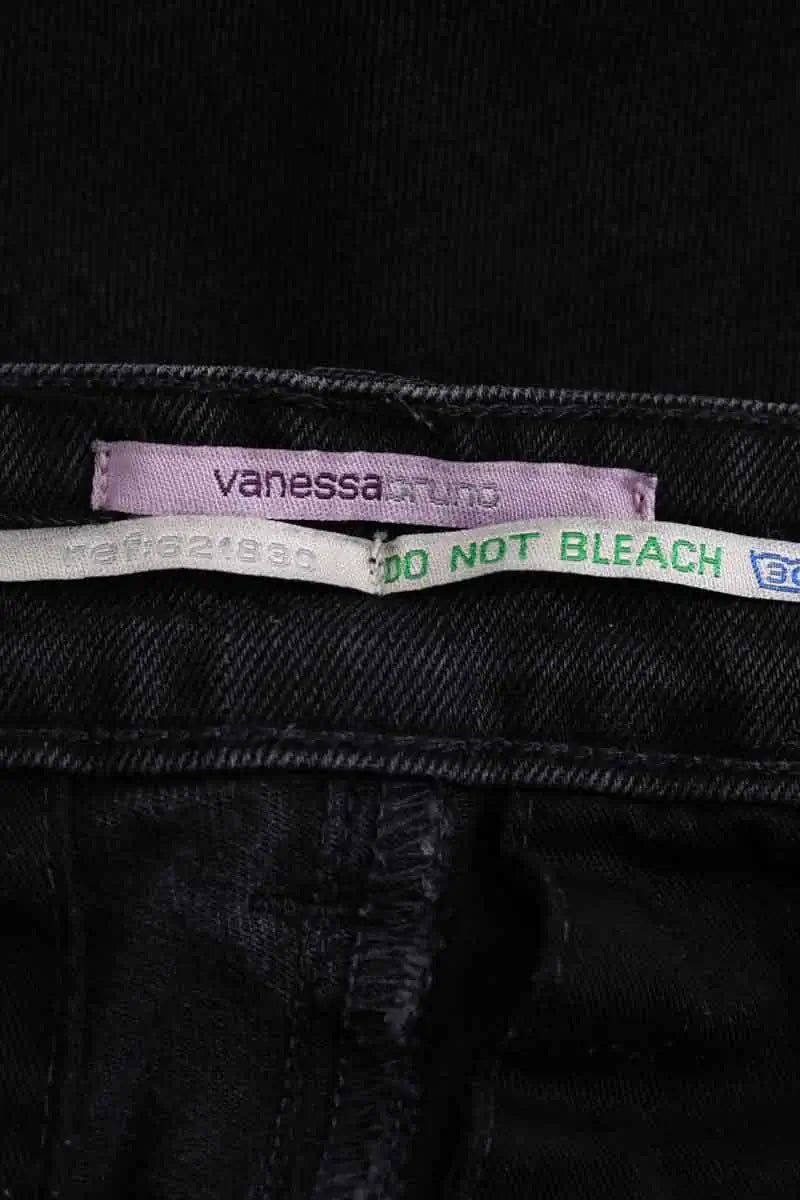 Jean slim Vanessa Bruno Noir en Coton