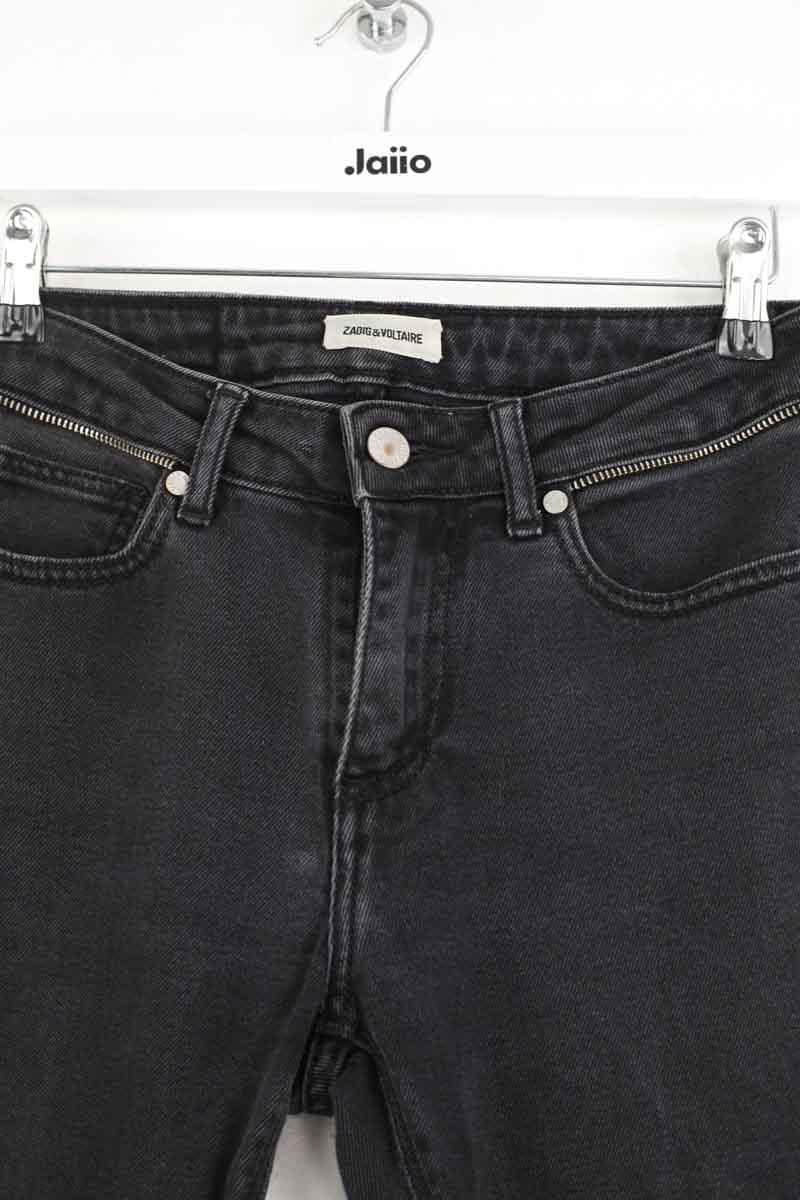Jean slim Zadig & Voltaire Anthracite en Coton