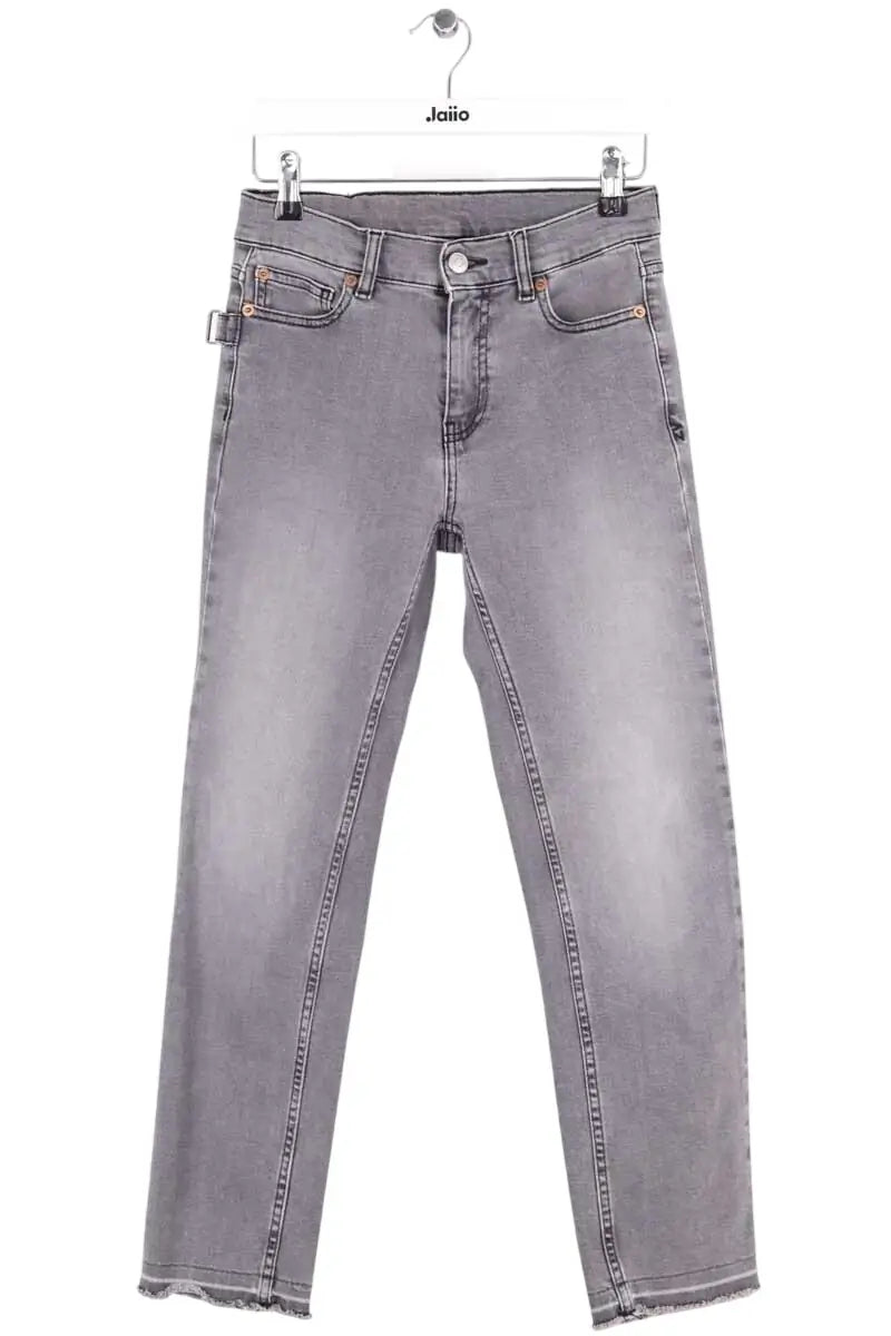 Jean slim Zadig & Voltaire Gris en Coton, taille S - Seconde Main