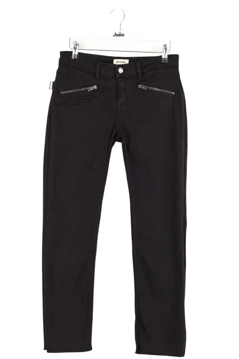 Jean slim Zadig & Voltaire Noir en Coton, taille S - Seconde Main