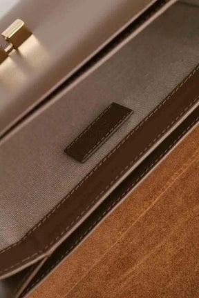 Sac à bandoulière APC GRACE Marron en Cuir