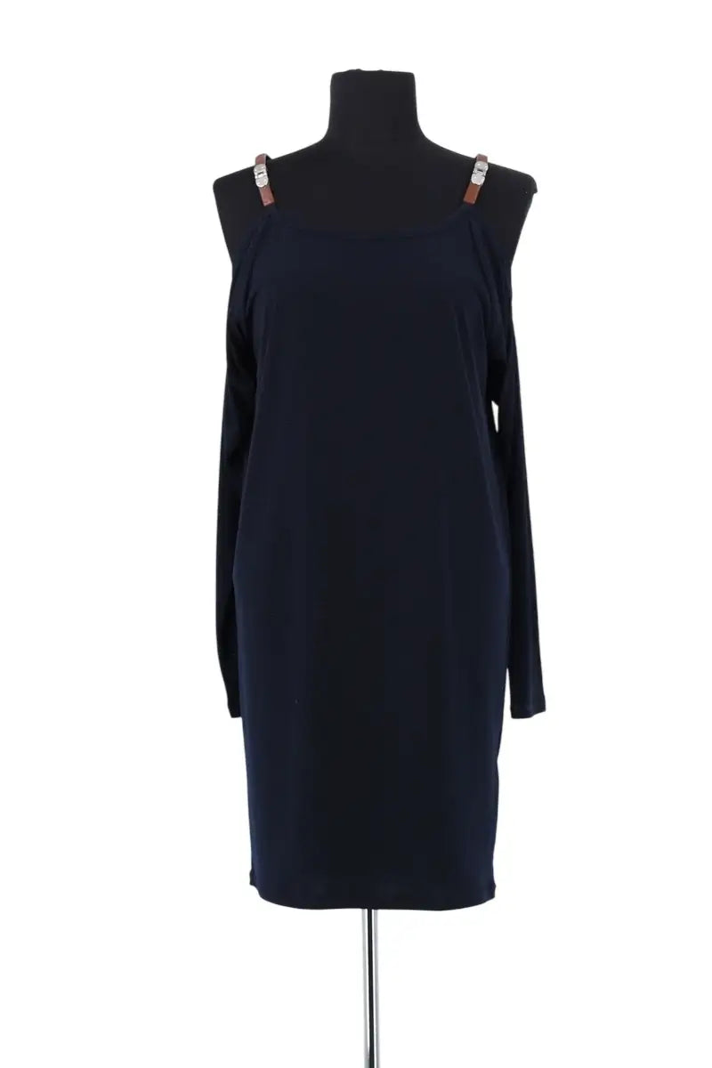 Robe Michael Kors Marine en Coton - élasthanne, taille XS - Seconde Main