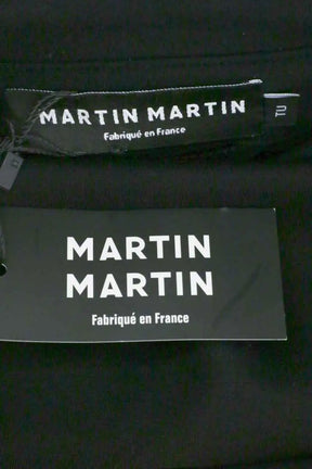 Robe Martin Martin Noir en Viscose