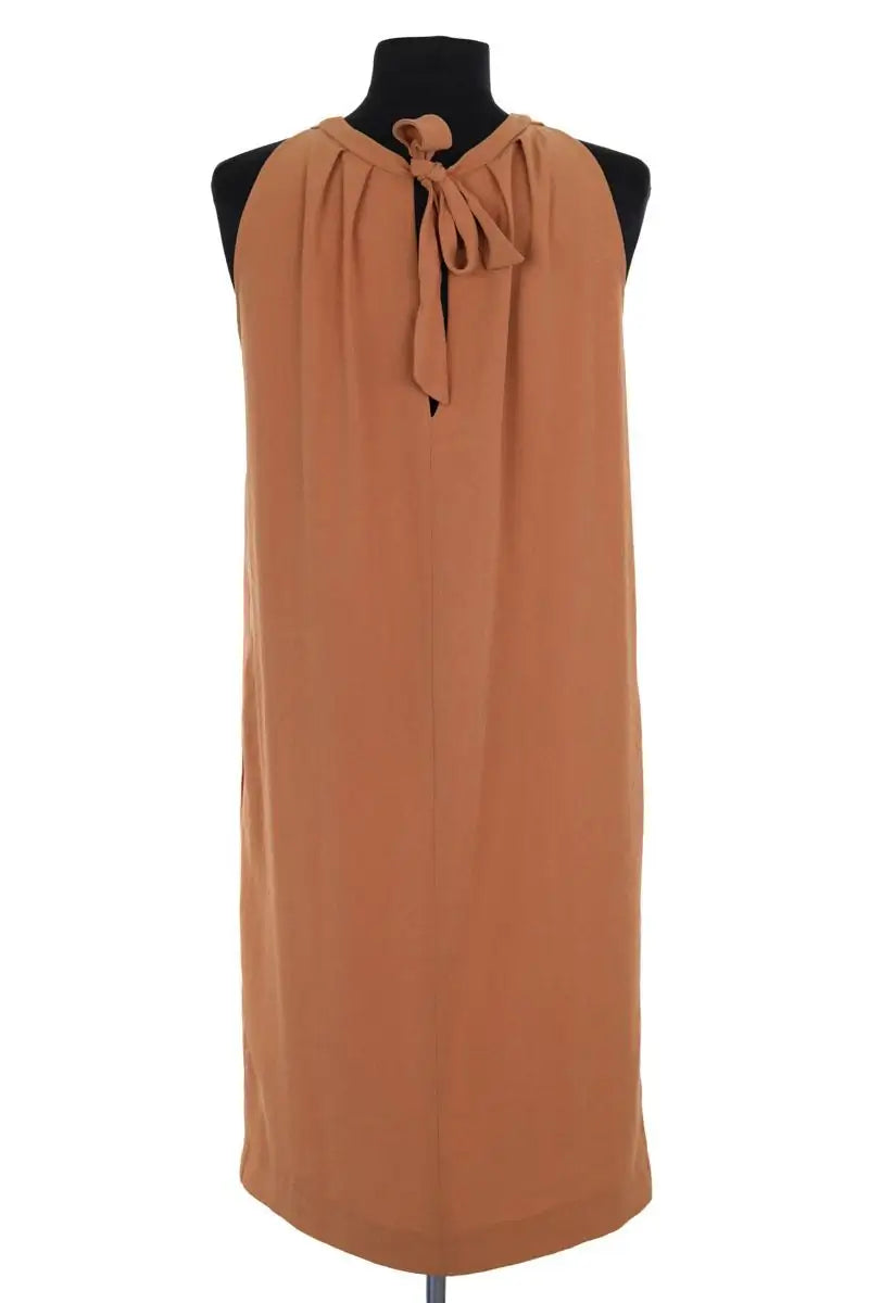 Robe Tara Jarmon Camel en Synthétique
