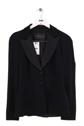 Blazer Barbara Bui Noir en Viscose, taille S - Seconde Main