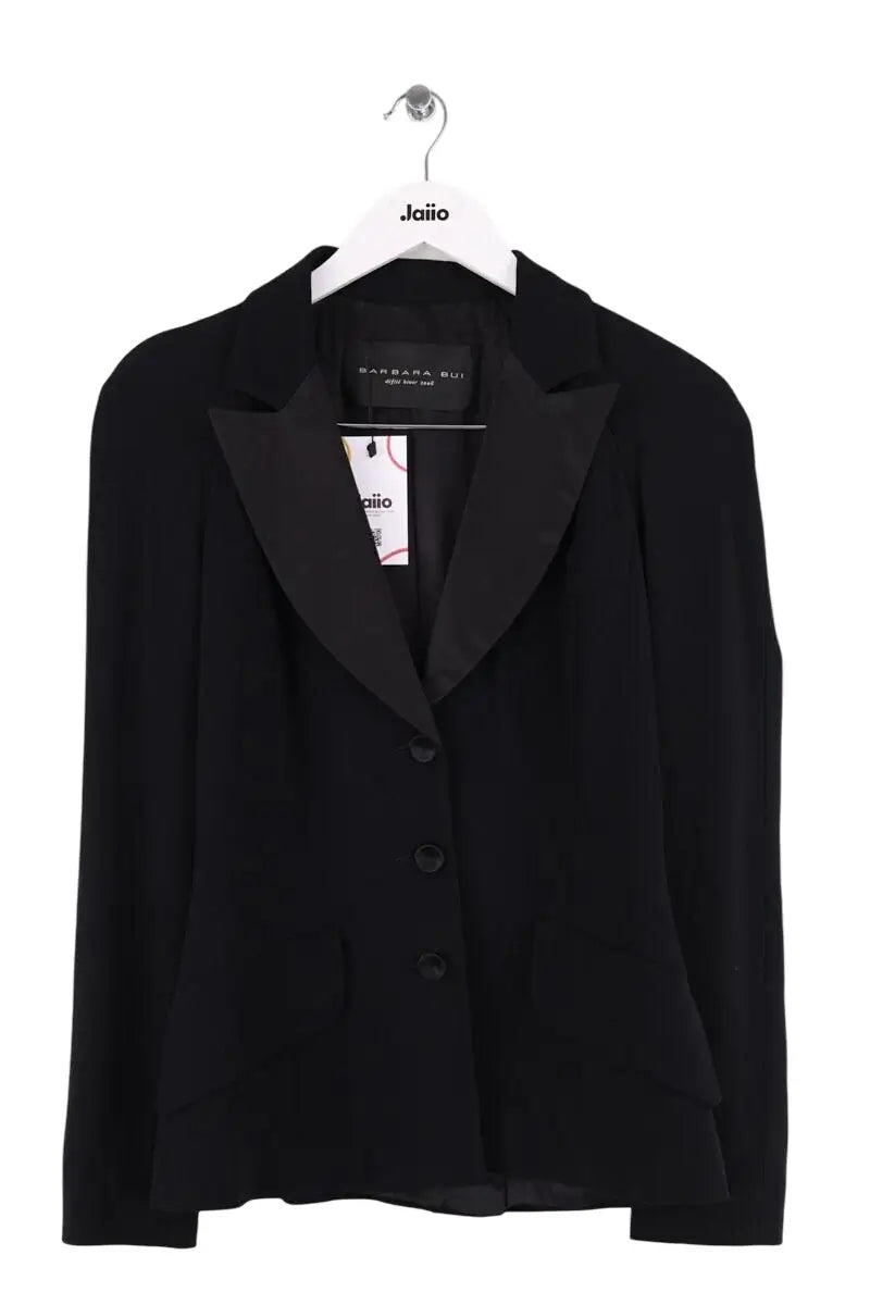 Blazer Barbara Bui Noir en Viscose, taille S - Seconde Main