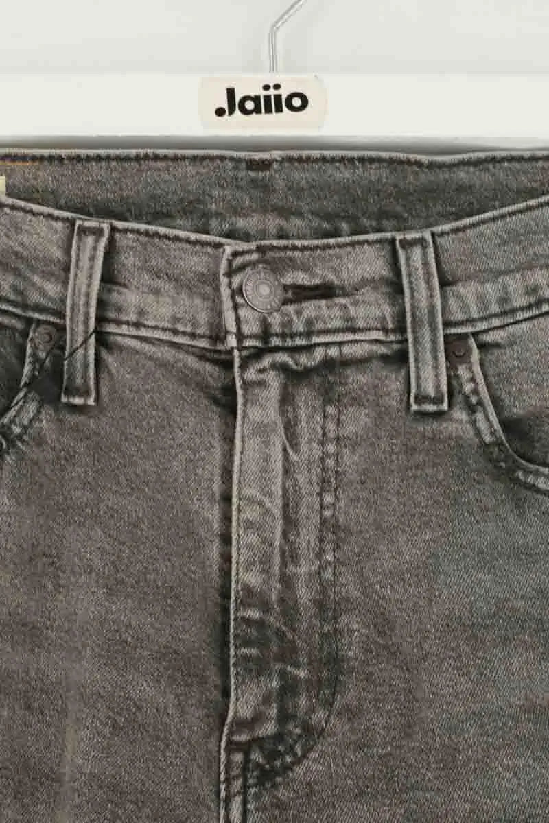Jean droit Levi's 502 Gris en Coton
