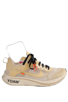 Baskets basses Off White Beige en Tissu, taille 45 - Seconde Main