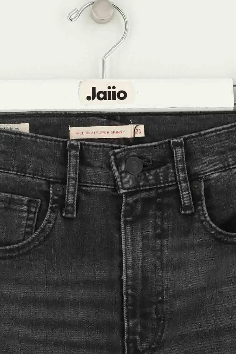 Jean slim W23 L28 Levi's Anthracite en Coton