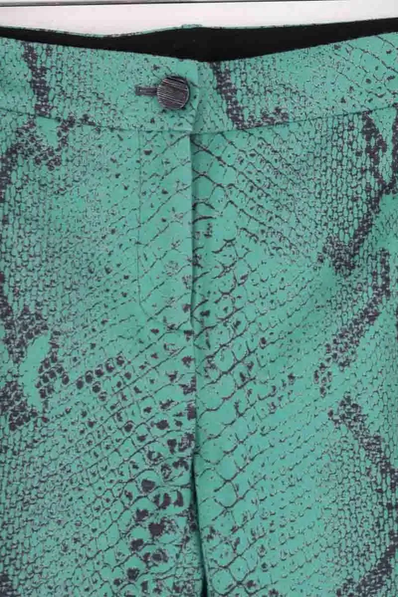 Pantalon droit Pinko Vert en Synthétique