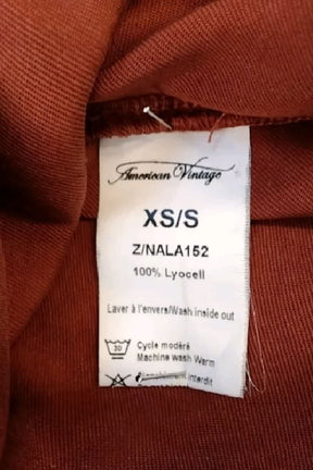T-shirt American Vintage  Rouge