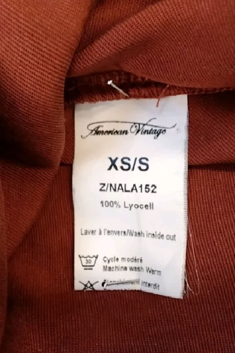 T-shirt American Vintage  Rouge