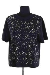 T-shirt Paco Rabanne Noir en Coton, taille S - Seconde Main