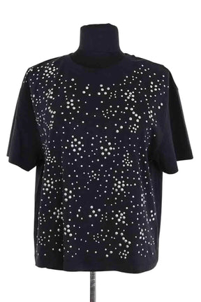 T-shirt Paco Rabanne Noir en Coton, taille S - Seconde Main