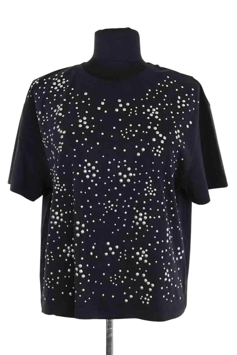 T-shirt Paco Rabanne Noir en Coton, taille S - Seconde Main