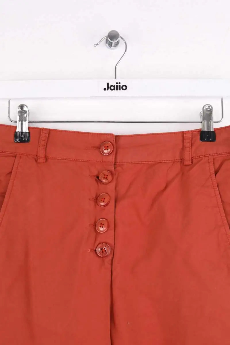 Pantalon droit Chloé Stora Orange en Coton
