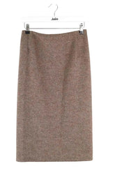 Jupe Bottega Veneta Camel en Laine, taille XS - Seconde Main