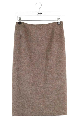 Jupe Bottega Veneta Camel en Laine, taille XS - Seconde Main