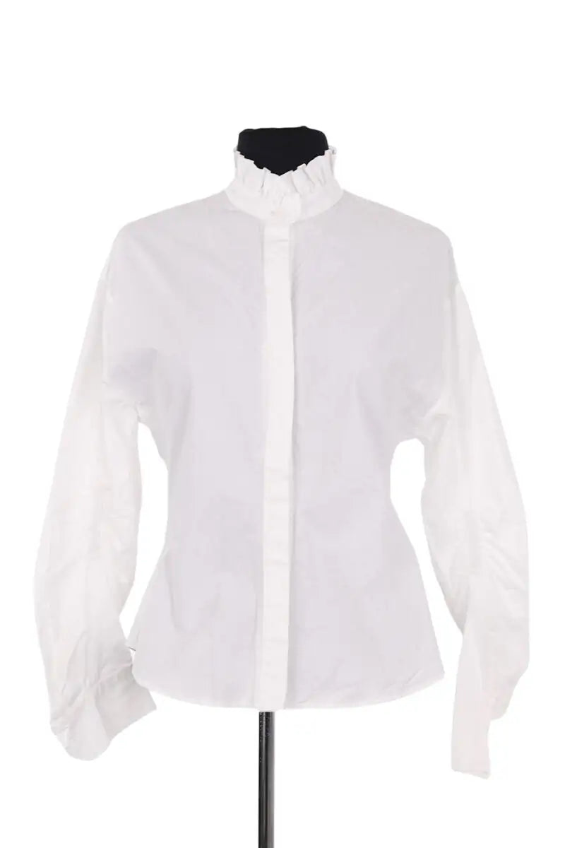 Chemise Claudie Pierlot Blanc en Coton, taille S - Seconde Main