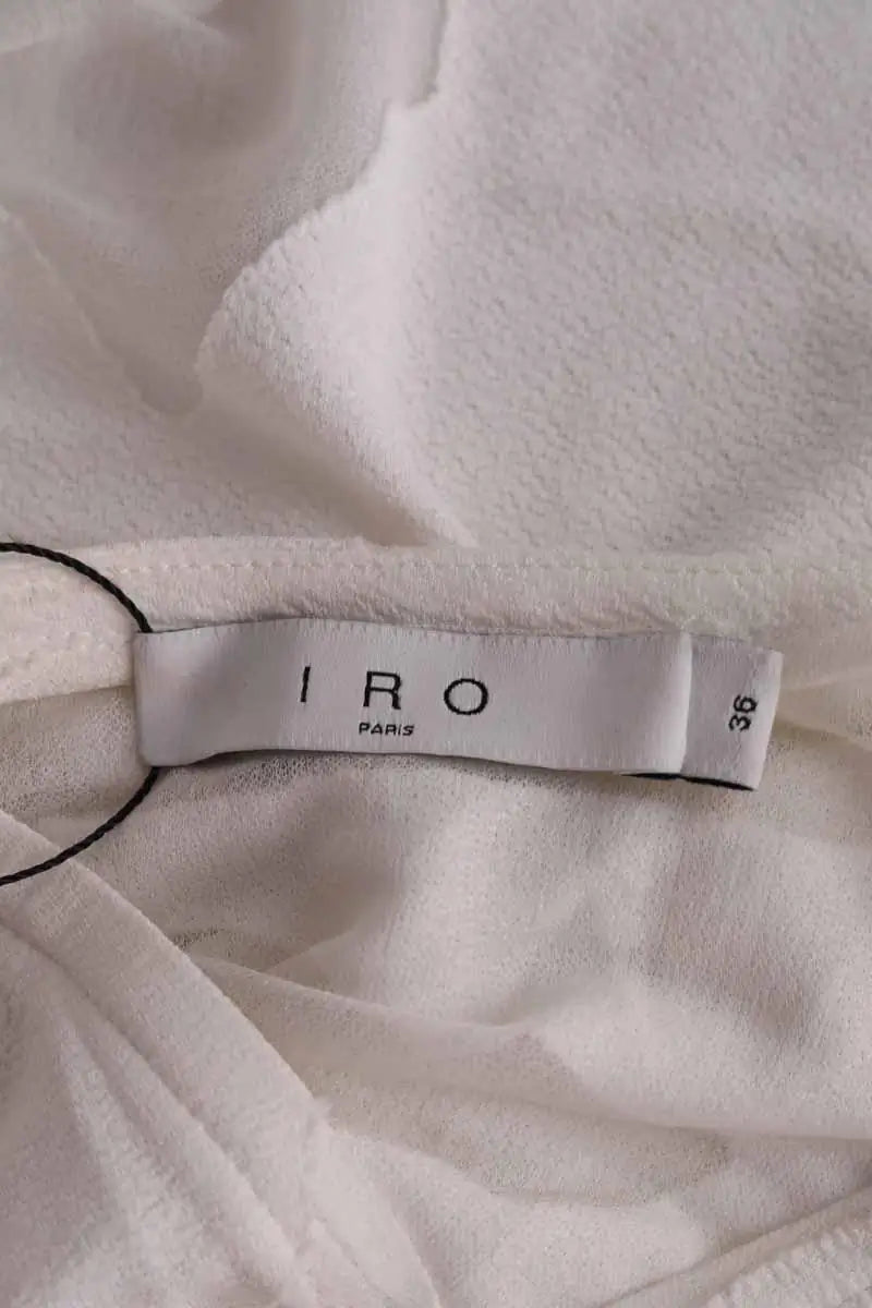 T-shirt Iro Blanc en Synthétique
