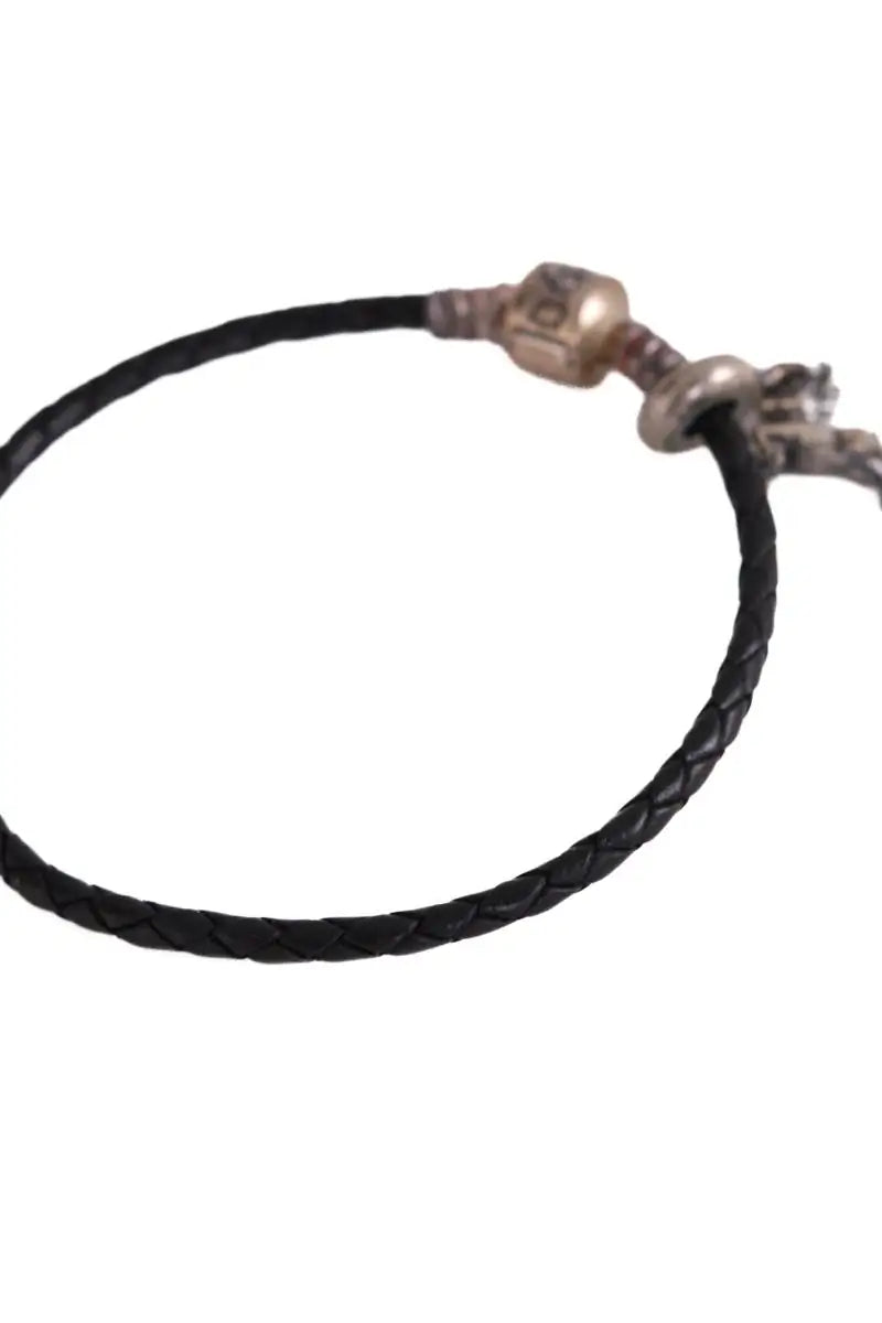 Bracelet Pandora Noir en Cuir