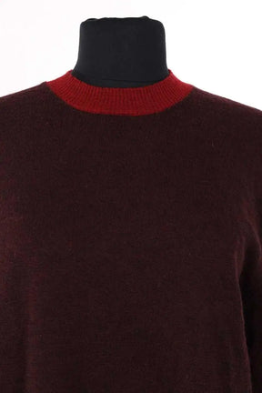 Pull Marni Bordeaux en Laine