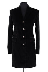 Veste Arthur & Fox Noir en Velours, taille XS - Seconde Main