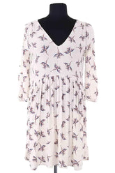 Robe Ba&Sh Blanc en Viscose, taille XS - Seconde Main