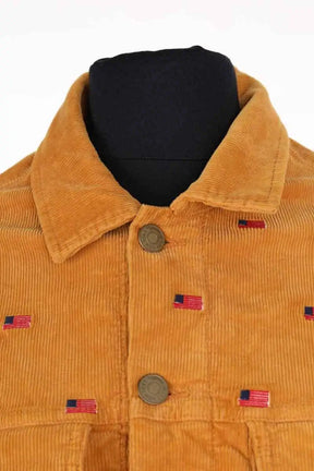 Veste Tommy Hilfiger Jaune en Coton