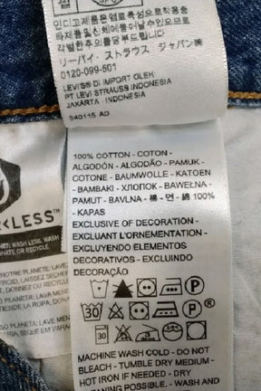 Short Levi's  Bleu