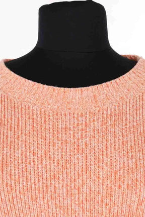 Pull Claudie Pierlot Orange en Coton